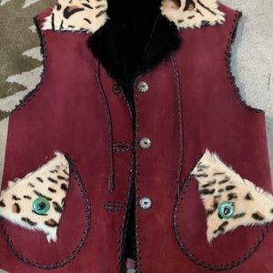 A Rusty Dohr Original . Sheared beaver lining